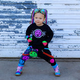 Punk Smilies Collab bottoms for kids