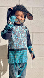 Chocolate Bunny Drop Hoodie For Boys and Girls