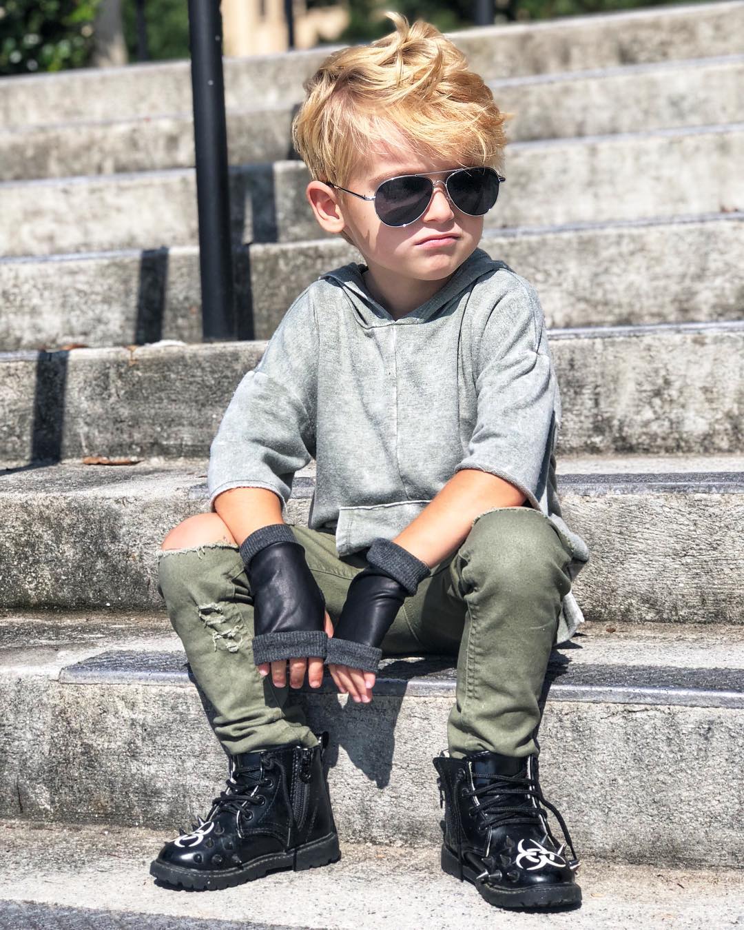 Kids leather gloves online