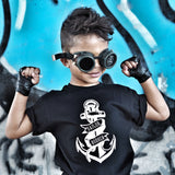 Rockstar  Kids vegan leather gloves - Steampunk-Wolf-Kidz